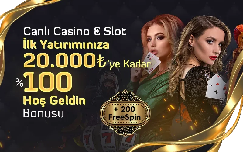 %100 Hoş Geldin Bonusu